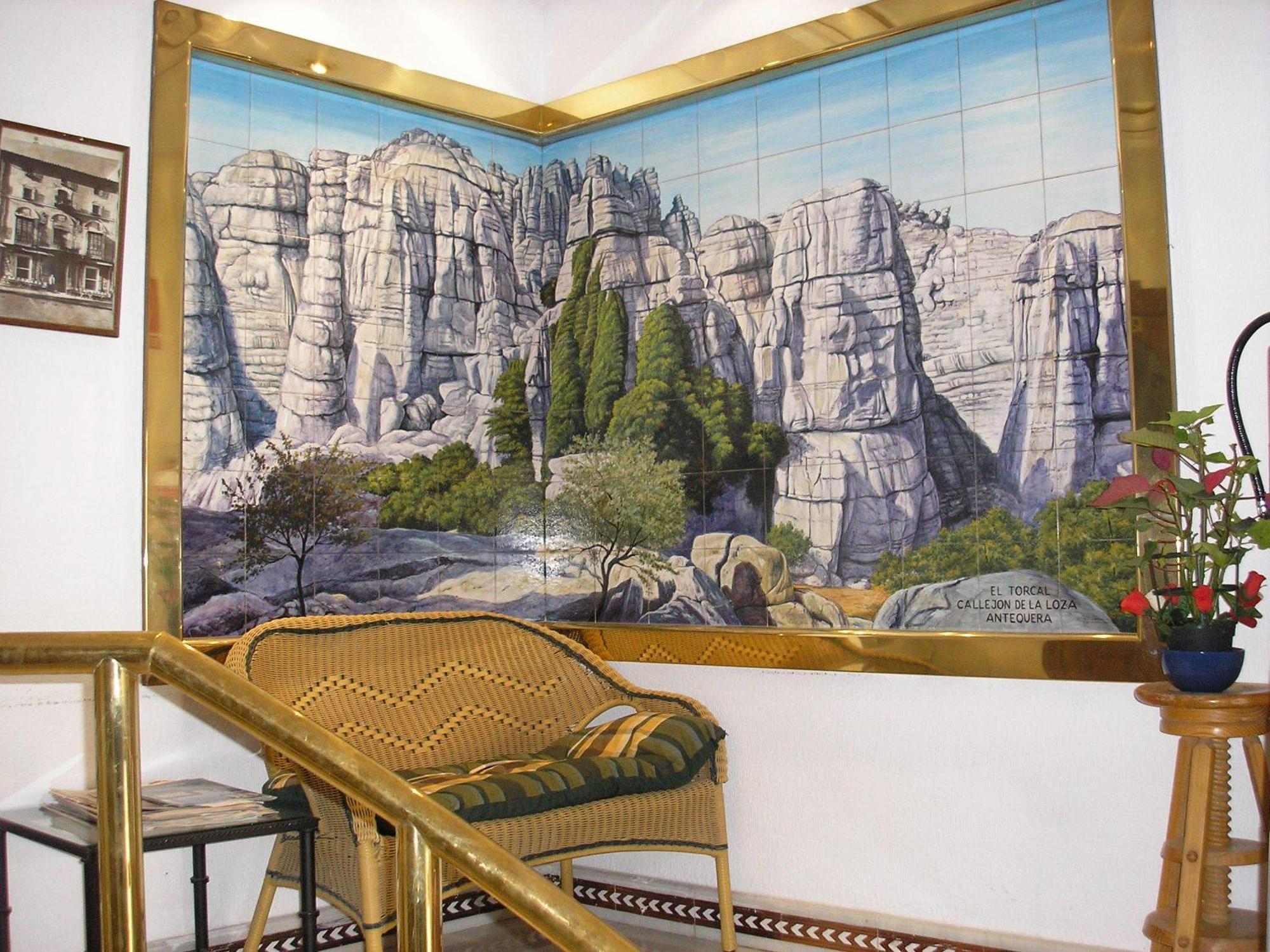 Hostal Colon Антекера Интерьер фото